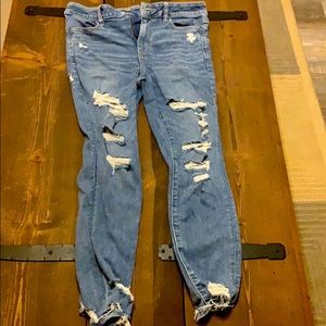 American Eagle Hi-Rise jeggings 12